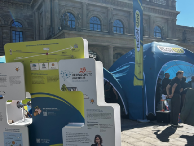 Klimaschutzagentur Region Hannover: Dialogforum macht Halt auf dem Opernplatz